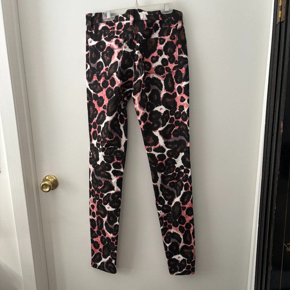 Rebecca Minkoff size 25 black brown peach white  jeans